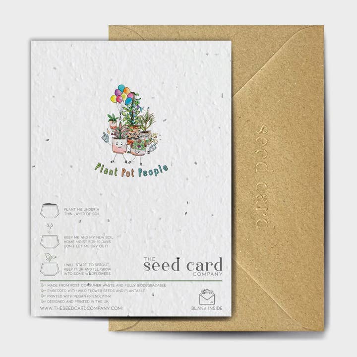 The Seed Card Company – wholesale Birthday card – It'S Peanut Butter Birthday Thyme1
