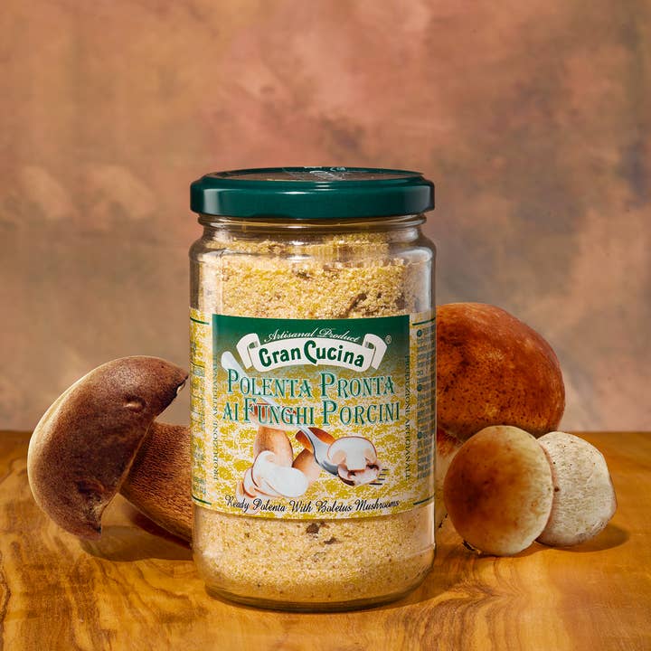 TAB GREEN LINE SRL (Gran Cucina) - Vente Semoule de maïs - Polenta Aux Cèpes 370g