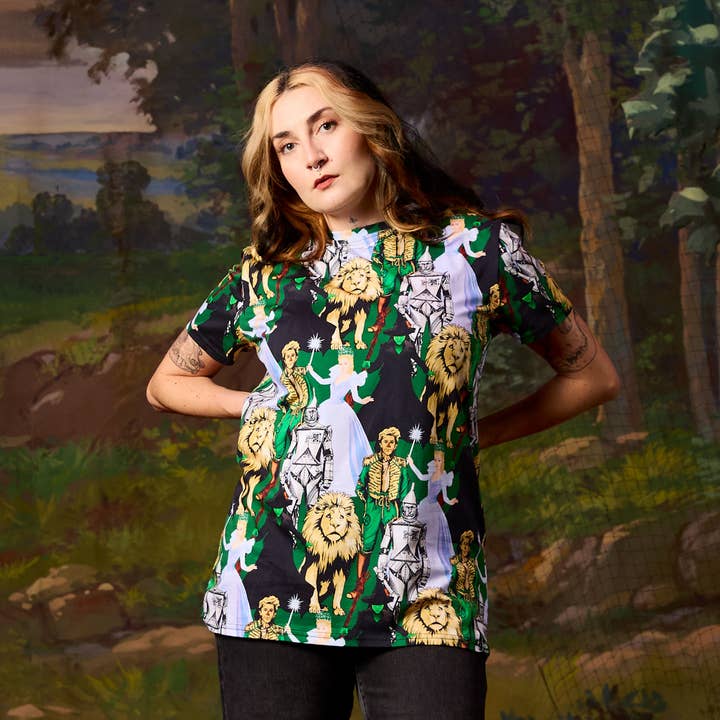 Cakeworthy - Wholesale T-Shirt (Graphic) - Women's - Wicked AOP T-Shirt II2