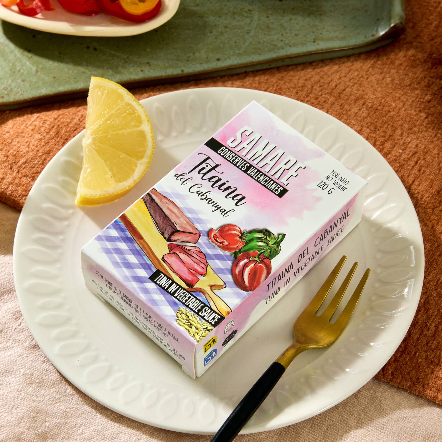 Lata - Wholesale Tinned Fish - Samare Tuna in Vegetable Sauce (Titaina del Cabanyal)0