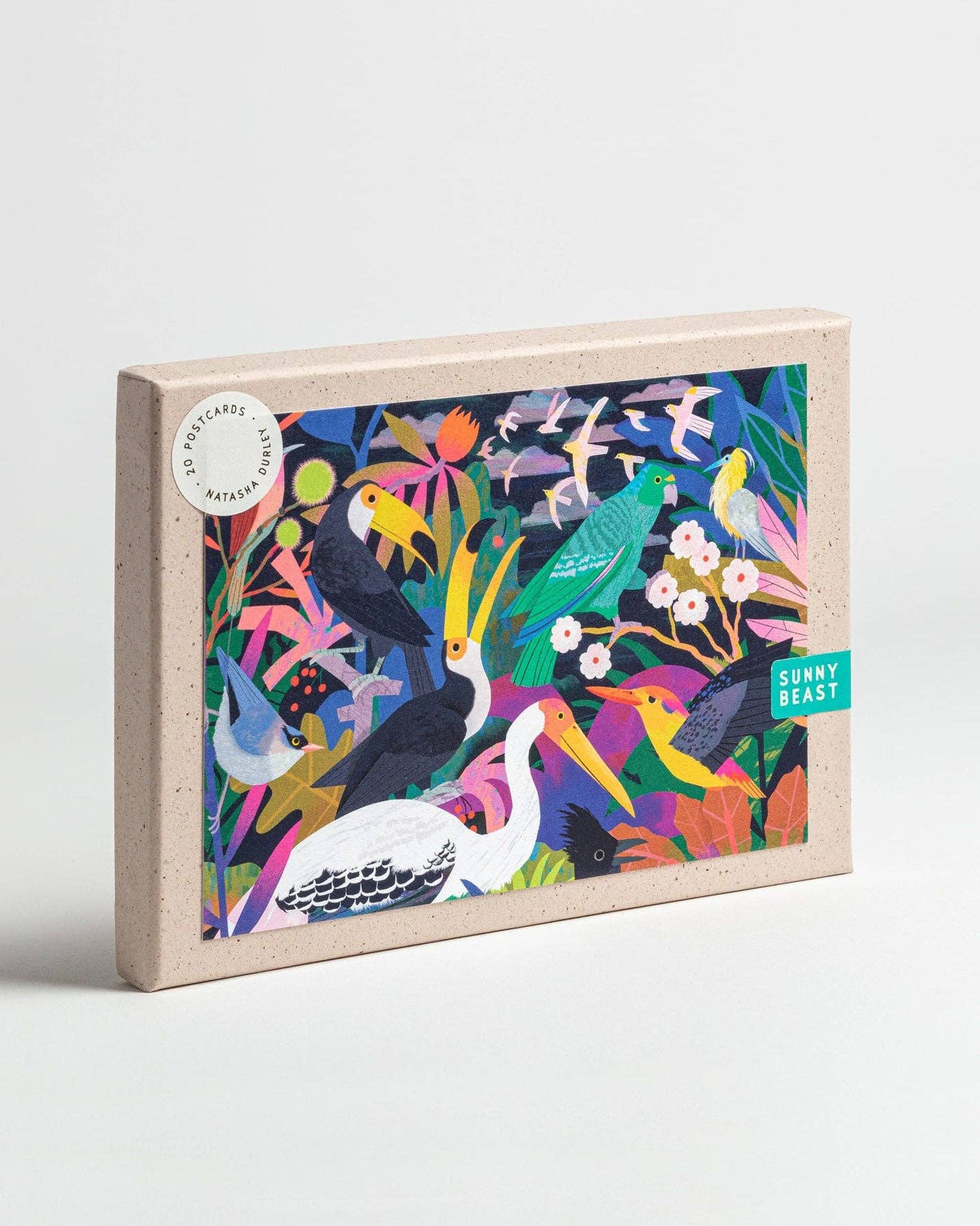 Sunny Beast – Engroshandel Postkortsæt – 20 Postkort | Sæt i æske