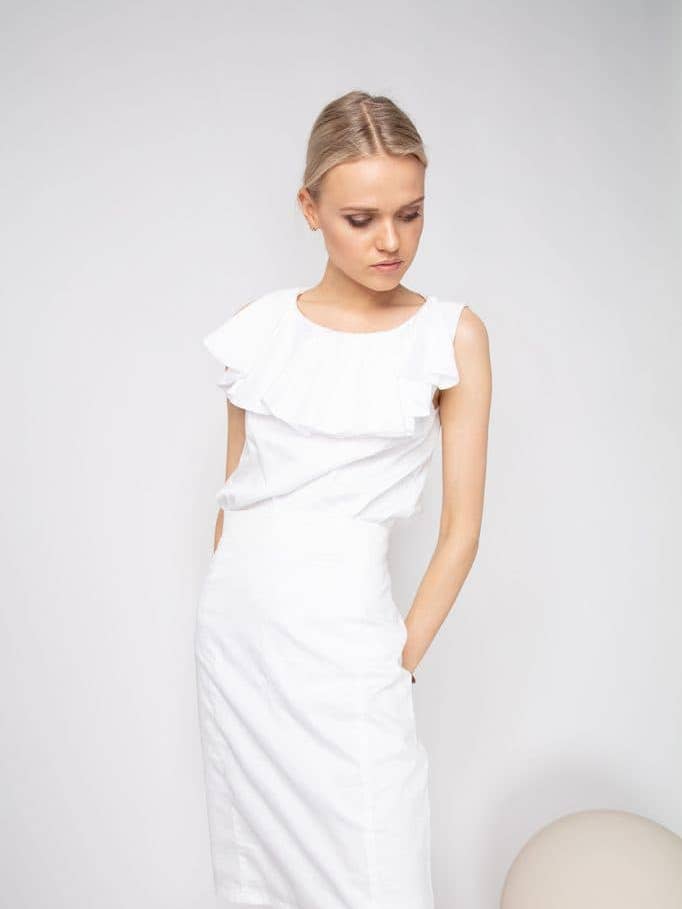 Saia casual em look clássico por atacado de Lia & Saora GmbH