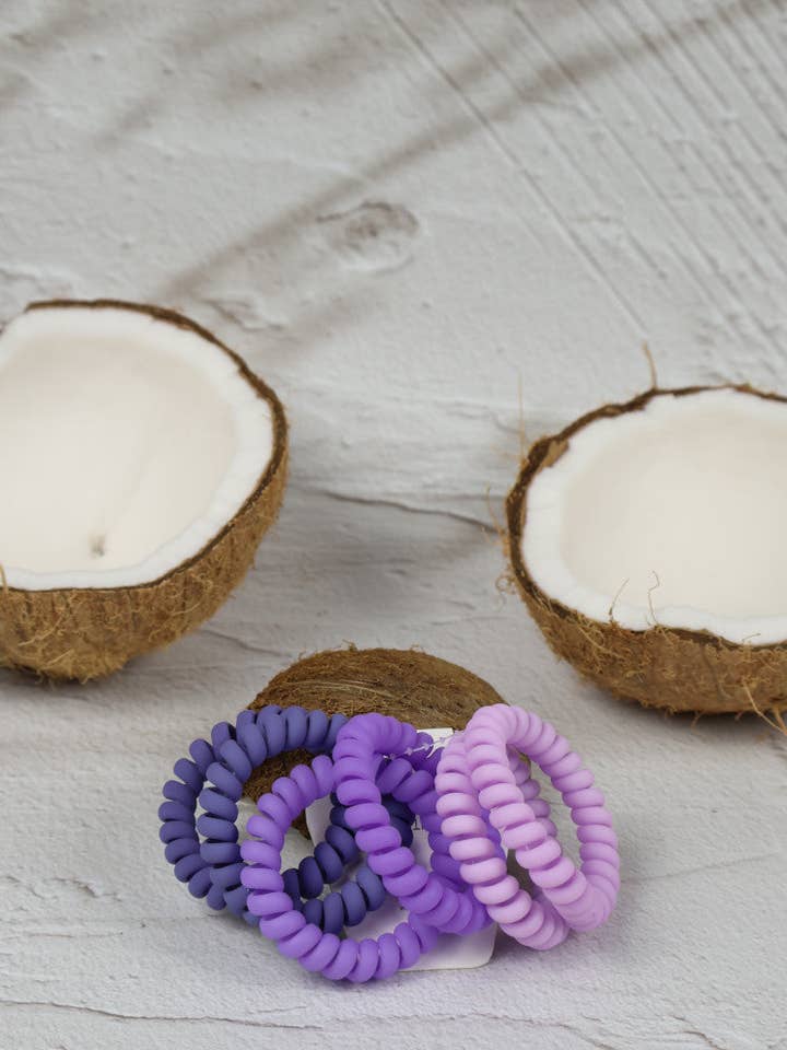 Hair Coils - 6 Pack - Sorbet for wholesale by Nakoa The Label