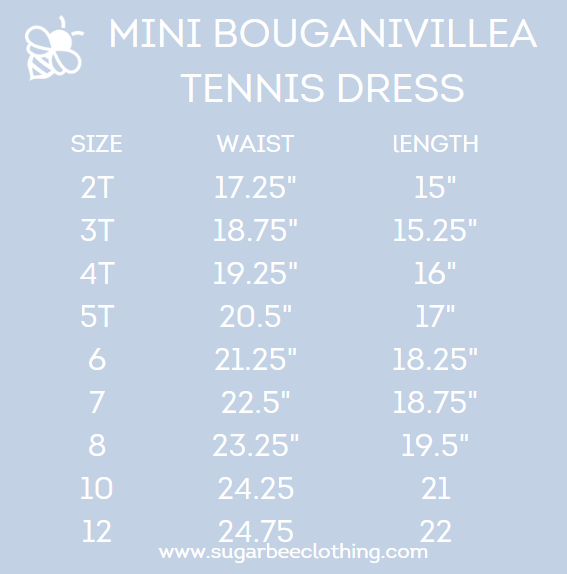 Sugar Bee Clothing - Wholesale Sportjurk - Kinderen - Mini Jackie Halter Tennisjurk - Rode Bougainvillea5