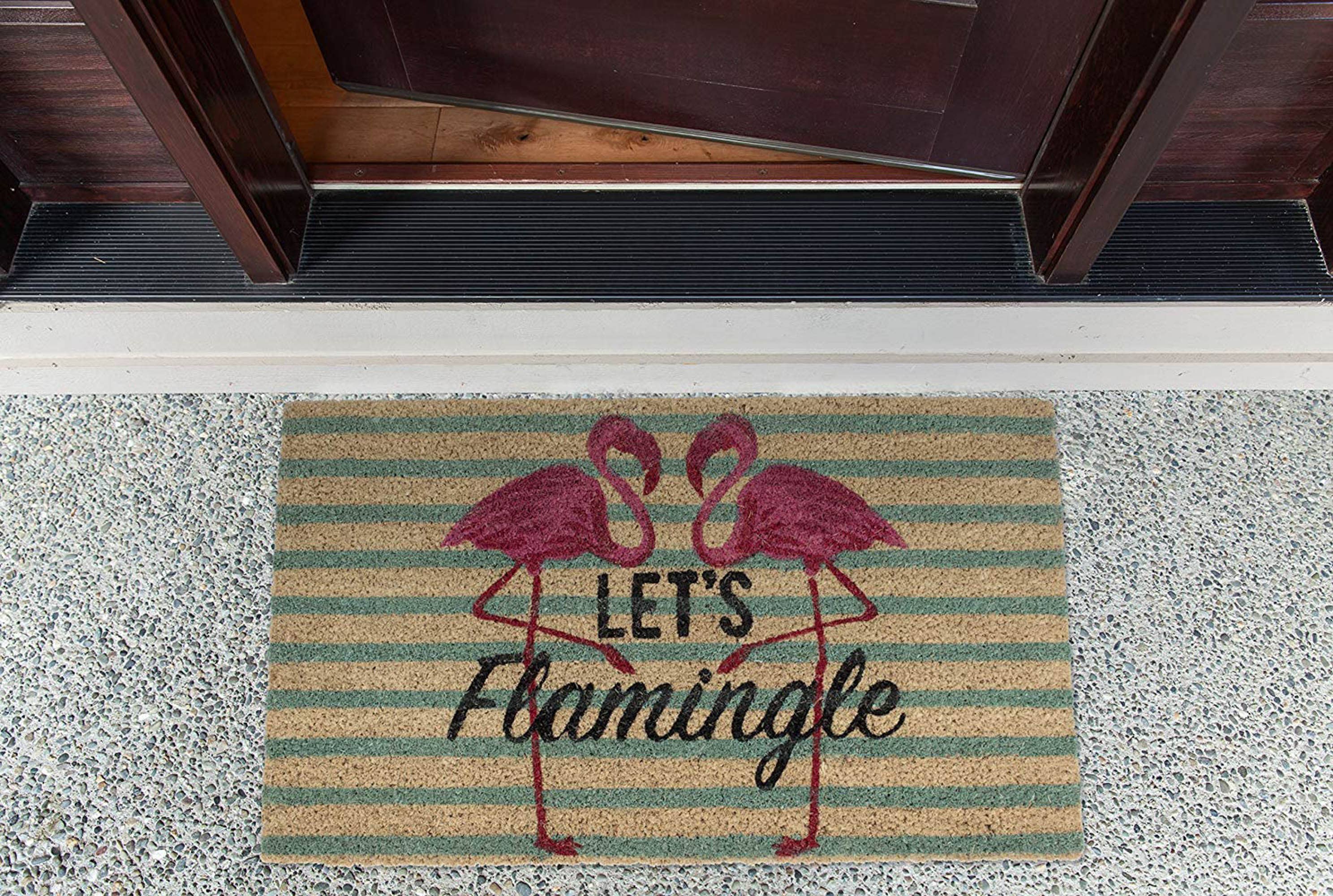 Welcome Home Unbeatable Deals - Wholesale Door Mat - Lets Flamingle Doormat5