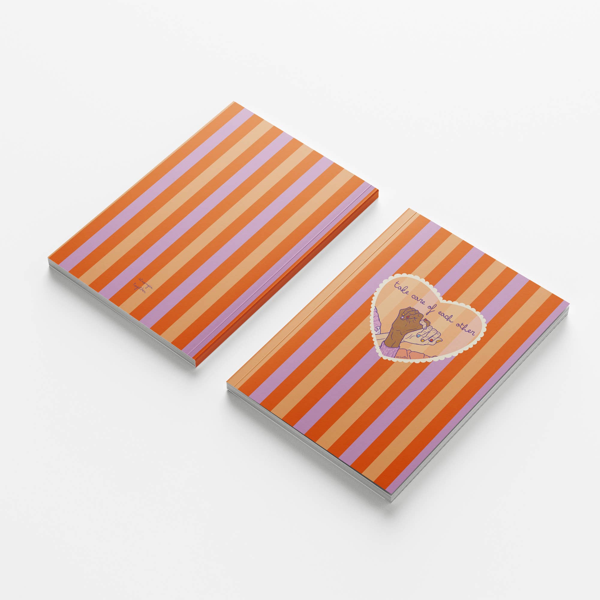 minttu illustrations - Wholesale Notebook - Notebook "stronger together"2