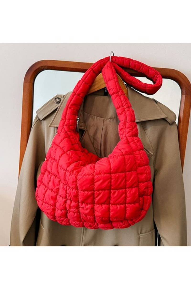 42POPS – Engroshandel Skuldertaske – til kvinder – ",_....PUFFET QUILTET CROSSBODY SKULDER TASKE7