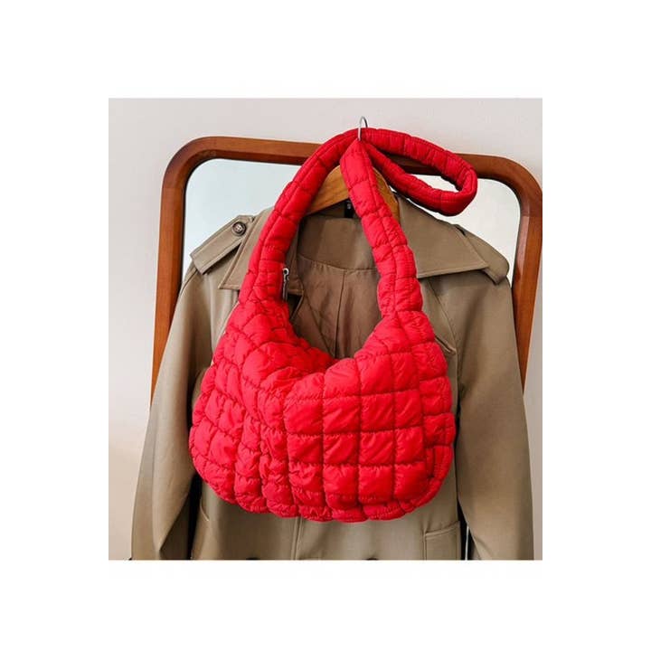 42POPS – Engroshandel Skuldertaske – til kvinder – ",_....PUFFET QUILTET CROSSBODY SKULDER TASKE7