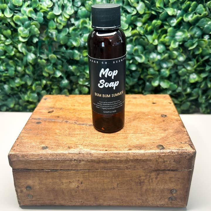 Sage & Co. - Wholesale Liquid Laundry Detergent - Mop Soap SAMPLE SIZE BOTTLE