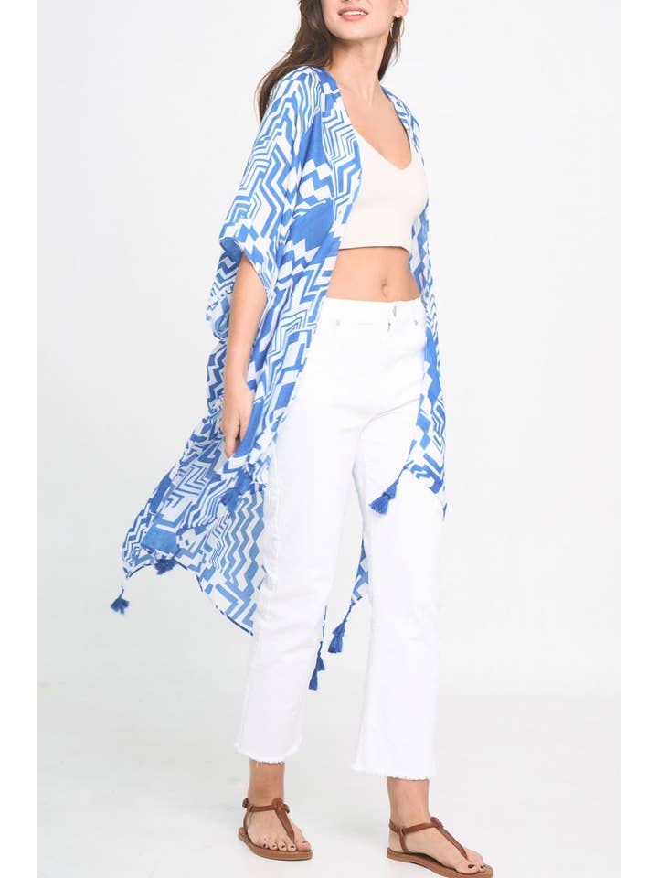 Ellison+Young - Wholesale Kimono - Women's - Geometric Art Kimono8