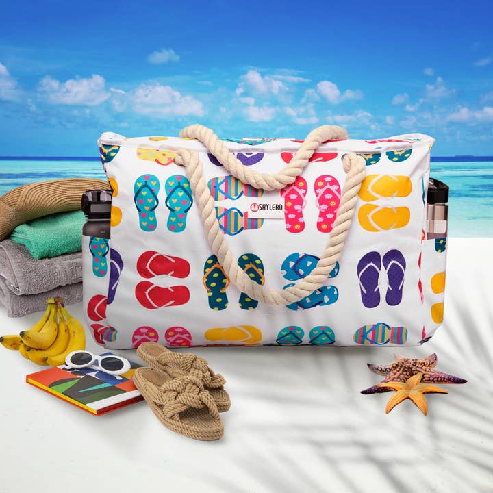 Beach Bag and Pool Bag | Waterproof | Flip Flops for wholesale on Faire7