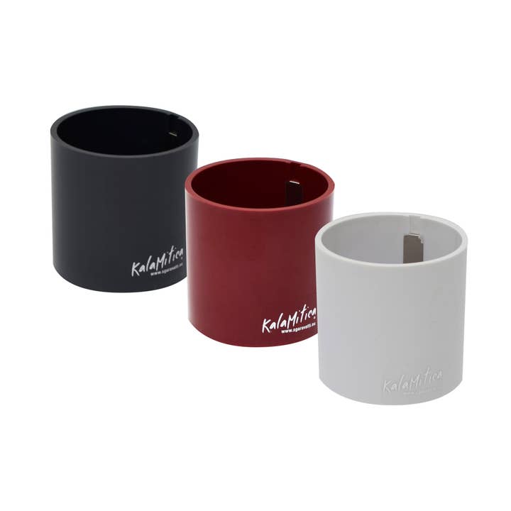 Conjunto de 3 cilindros magnéticos, 6,5 cm, branco/vermelho/bronze por atacado de KalaMitica Magnetic System