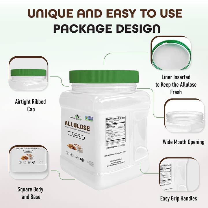 Durelife - Wholesale Sugar/Sweetener - Morning Pep Allulose Sweetener4