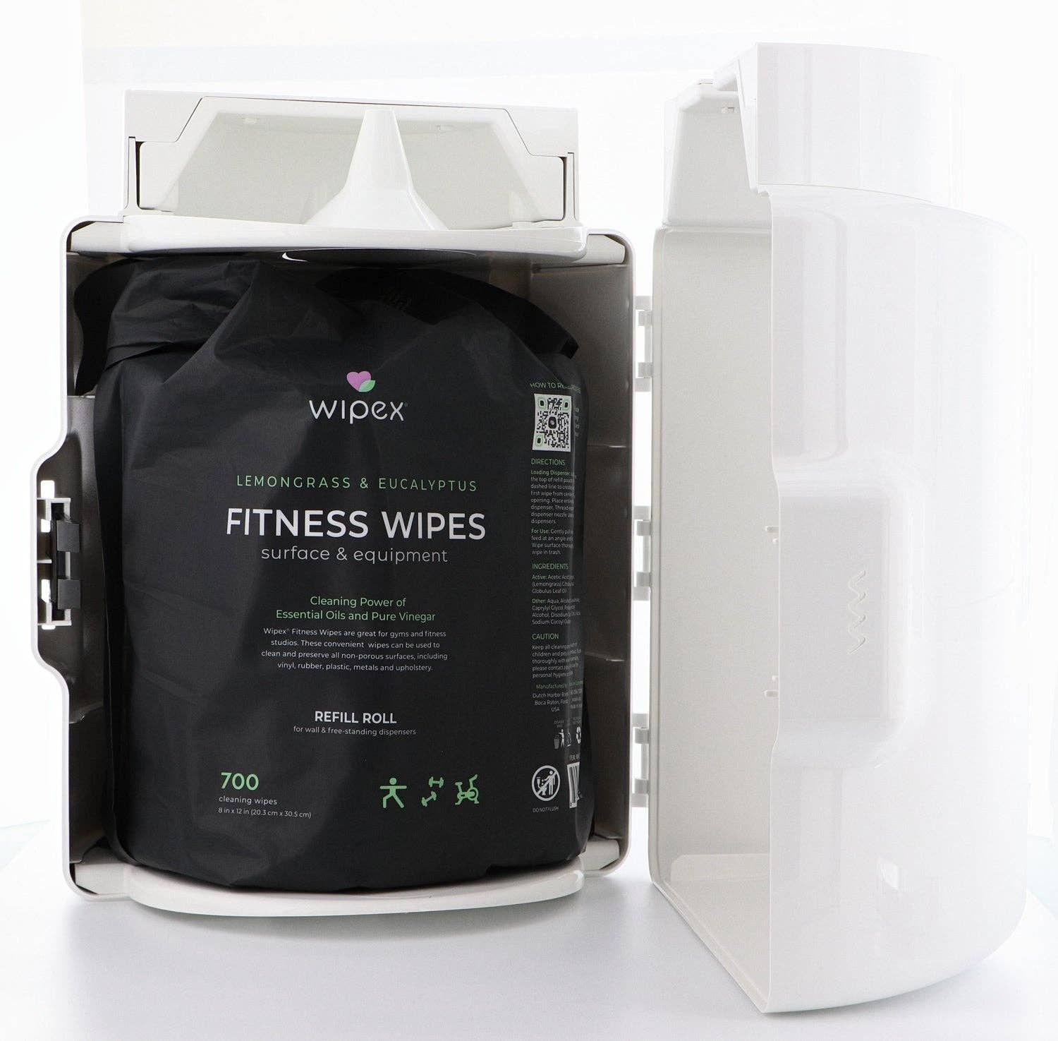Wipex - Vente Lingettes de nettoyage multi-usage - Wipex lingettes naturelles pour équipements de fitness, rouleau de recharge 700 unités en vrac7