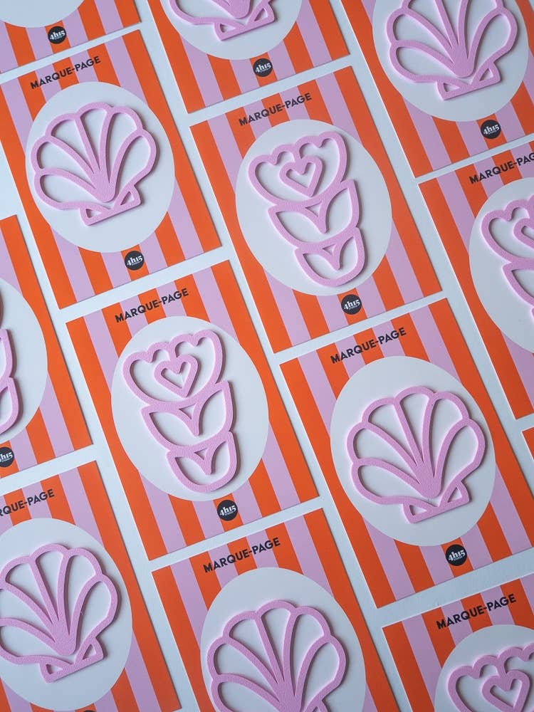 4h15 Studio - Wholesale Bookmark - Flower Bookmark3