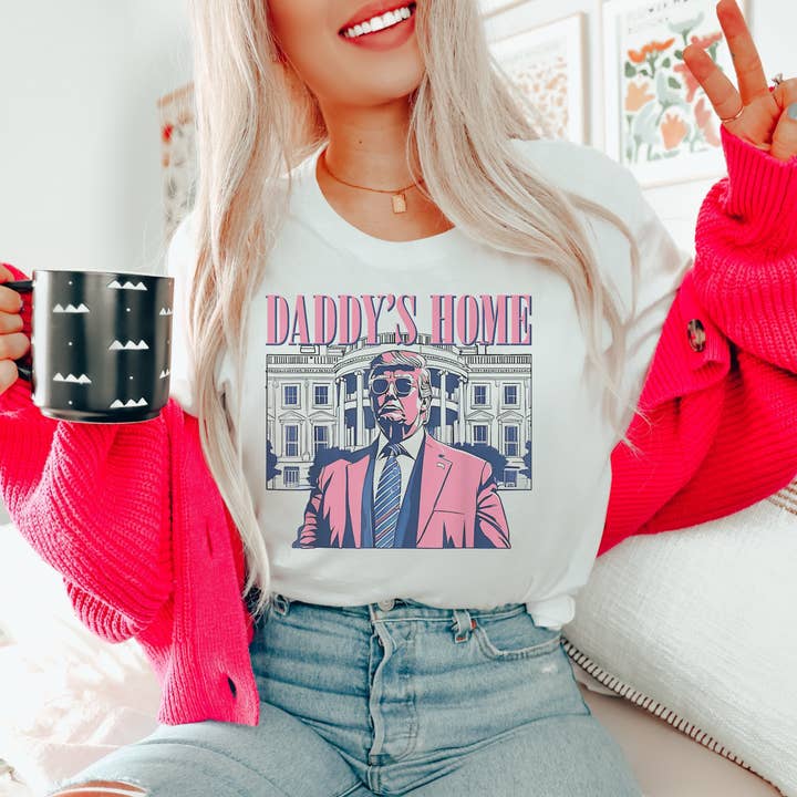 Daddy's Home Pastel Trump Adult Graphic Tee and other Purchase Wholesale top trumps. Free Returns & Net 60 Terms on Faire trending on Faire.