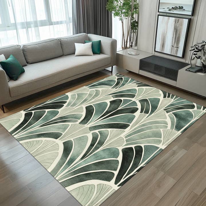 Smaragdfläkt - Handgjord NZ Ullmatta - Anpassade Alternativ för wholesale av Sova Rugs