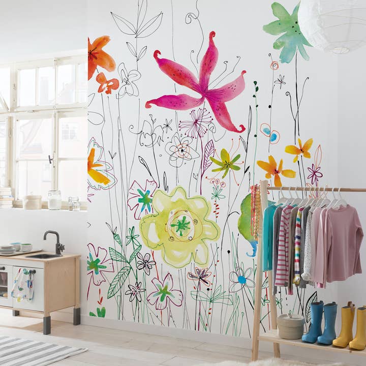 Fleece fototapet - Joli - størrelse 184 x 248 cm for engroshandel hos Komar Products GmbH & Co. KG