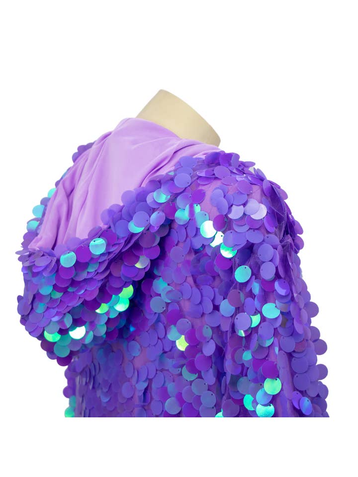 Western Fashion – wholesale Rock - Dam – 2597 Duster Sjöjungfru med Huva2