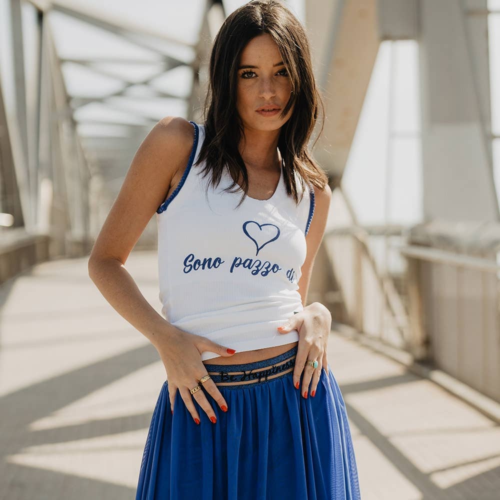 BE HAPPINESS - Wholesale Tanktop - Dames - GECOMBINEERD SLAAPTOPJE3