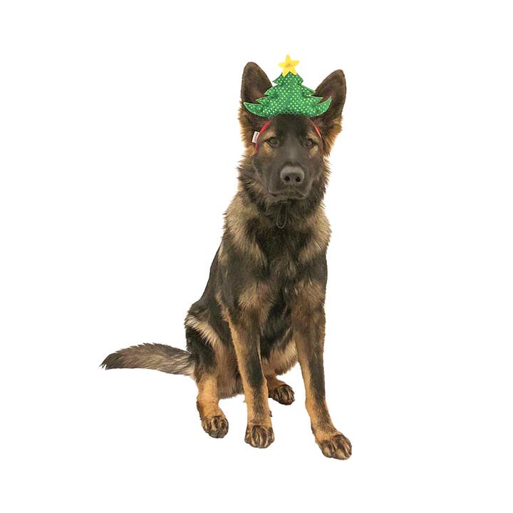 Midlee Designs – wholesale Pet costume – Dog – Midlee Christmas Tree Dog Headband4