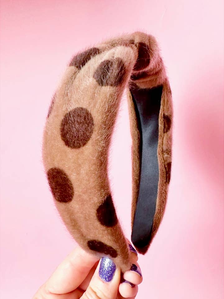 Mocha Love Headband for wholesale by Sandy + Rizzo