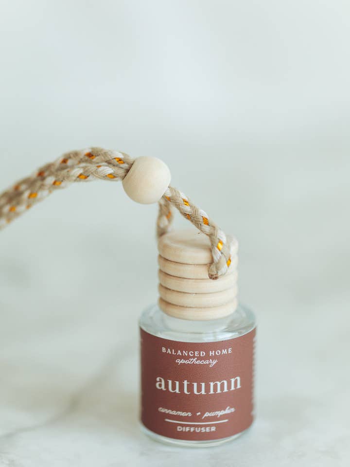 Autumn Sweet Cinnamon Pumpkin Essential Oil Blend for wholesale by Balanced Home Apothecary