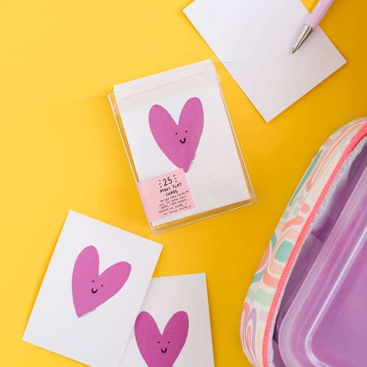 Little May Papery - Wholesale Valentine's Day Card - Mini Valentine Flat Cards21