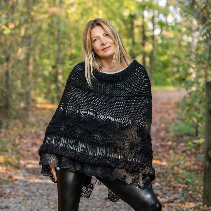 Provence Nevada Poncho för wholesale av Chez Moi