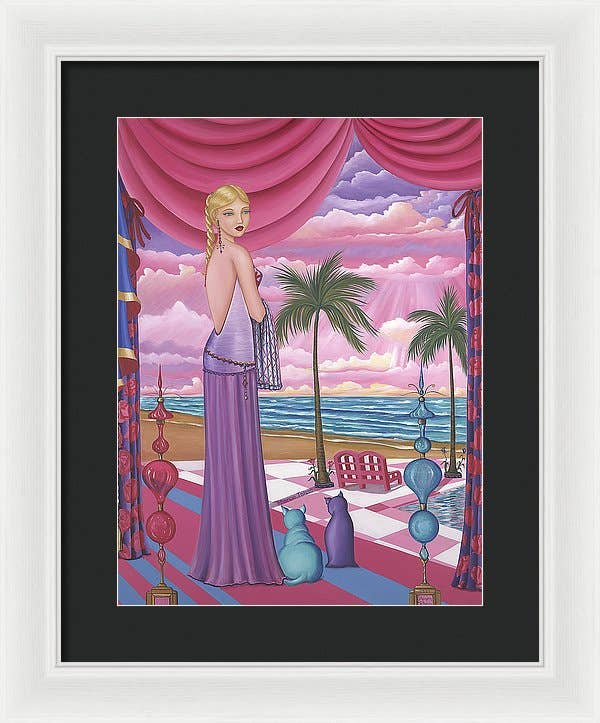 Sharon Tatem Fashion LLC - Wholesale Art Print - Melissa - Framed Print19