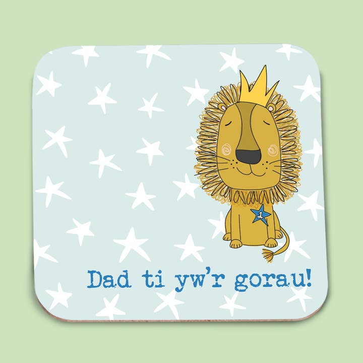 Walisisk Bordskåner - Far Du Er Den Bedste! for engroshandel hos Dandelion Stationery