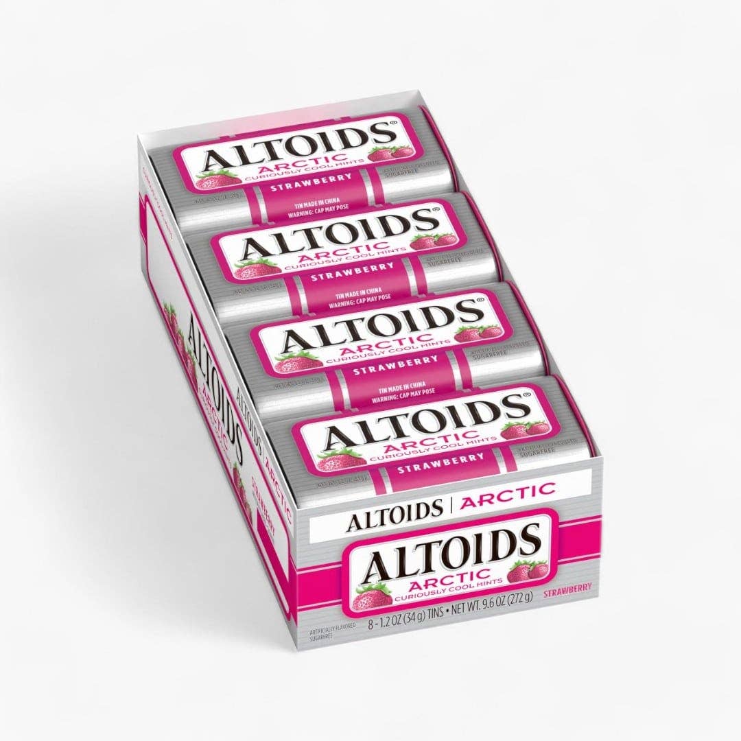 L&F Universal Goods - Wholesale Mints - Altoids Arctic Strawberry 8/1.2Oz