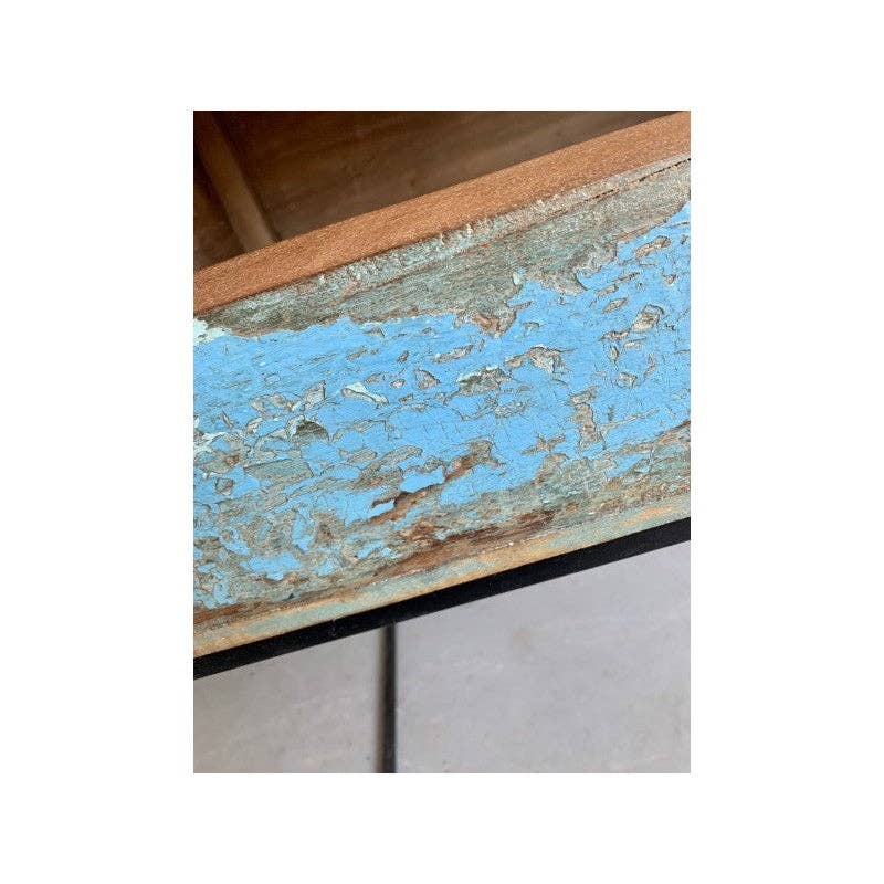 Paloma Black (Casa Natura Design, S.L.) - Wholesale Desk Set - Spectacular Repurposed Old School Desk With Original Old5