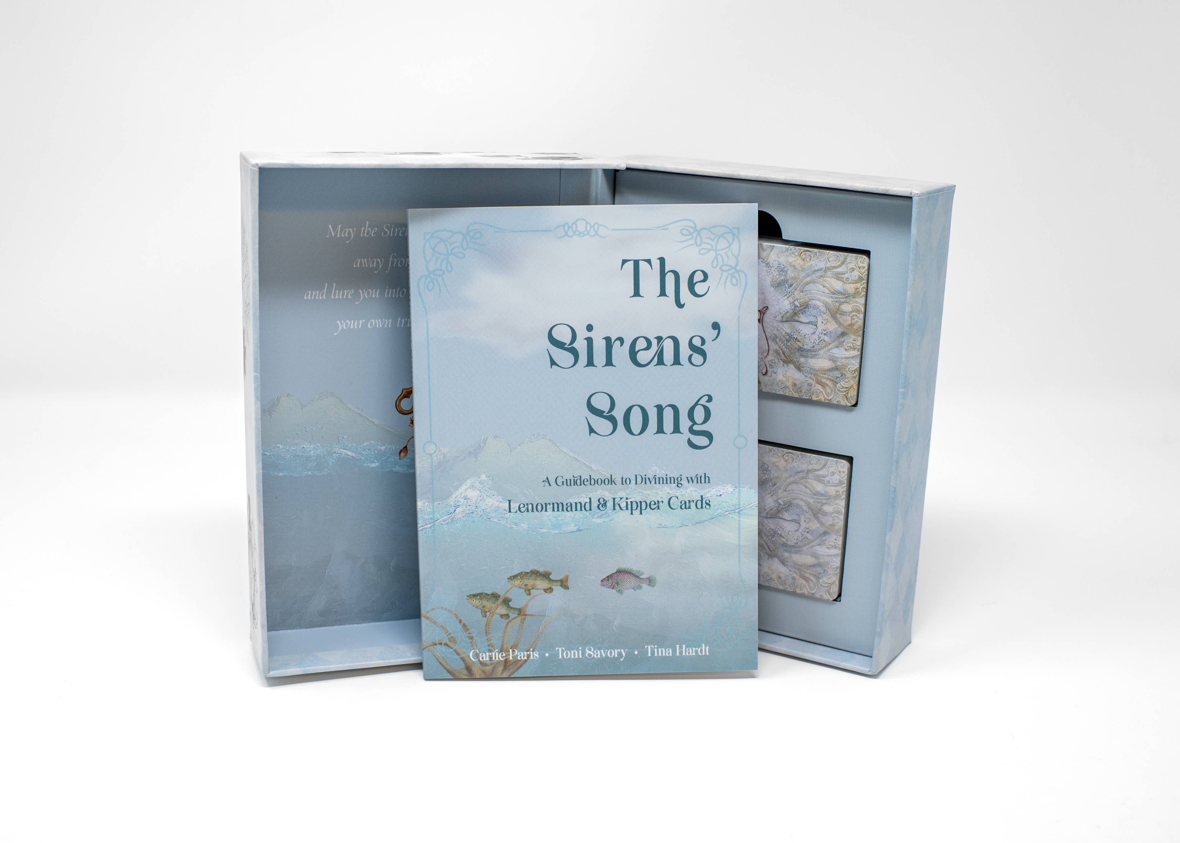 Red Wheel/Weiser LLC - Wholesale Tarot Cards - The Sirens’ Song: 40 Lenormand Cards, 38 Kipper Crds & 144Bk3