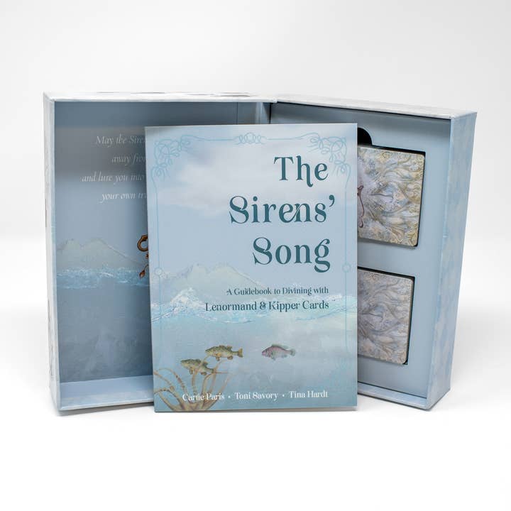 Red Wheel/Weiser LLC - Wholesale Tarot Cards - The Sirens’ Song: 40 Lenormand Cards, 38 Kipper Crds & 144Bk3