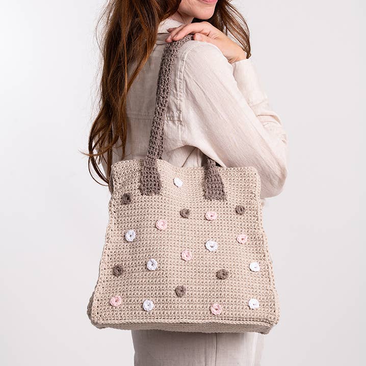 Wool Couture Company – Engroshandel DIY-hobbysæt – Emma Bag Nemt hæklesæt0