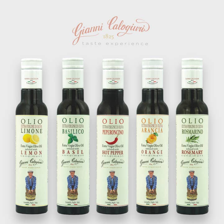 Vincotto Balsamico Gianni Calogiuri Azienda Agricola - Wholesale Cooking Oil - EXCELLENCES - Flavoured Extra Virgin Olive Oil