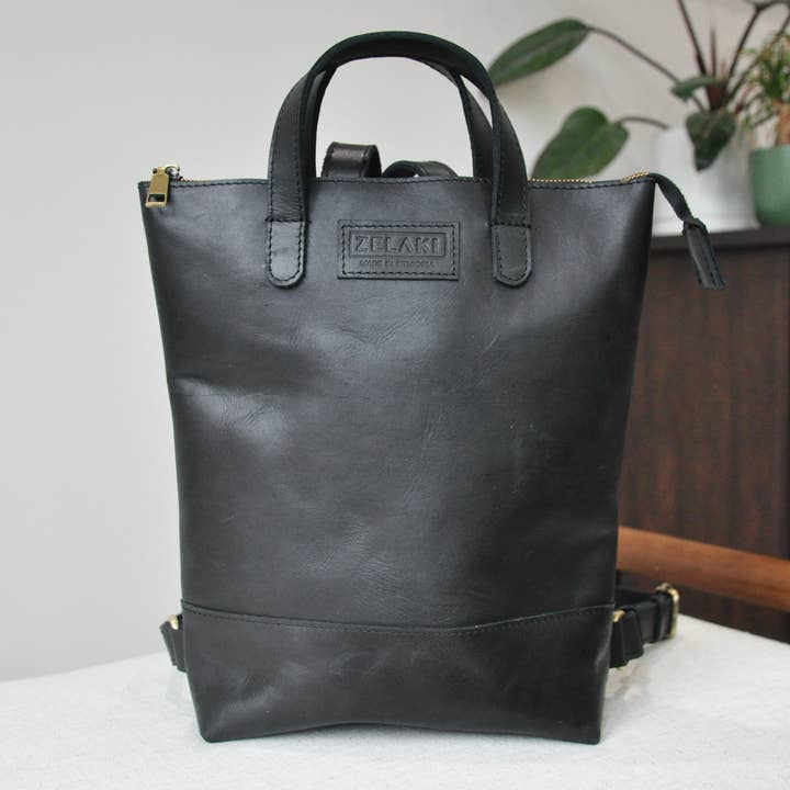 Zelaki Leather Company - Wholesale Backpack - Women's - Dessie Backpack, Leather Backpack, Women's Backpack Purse6