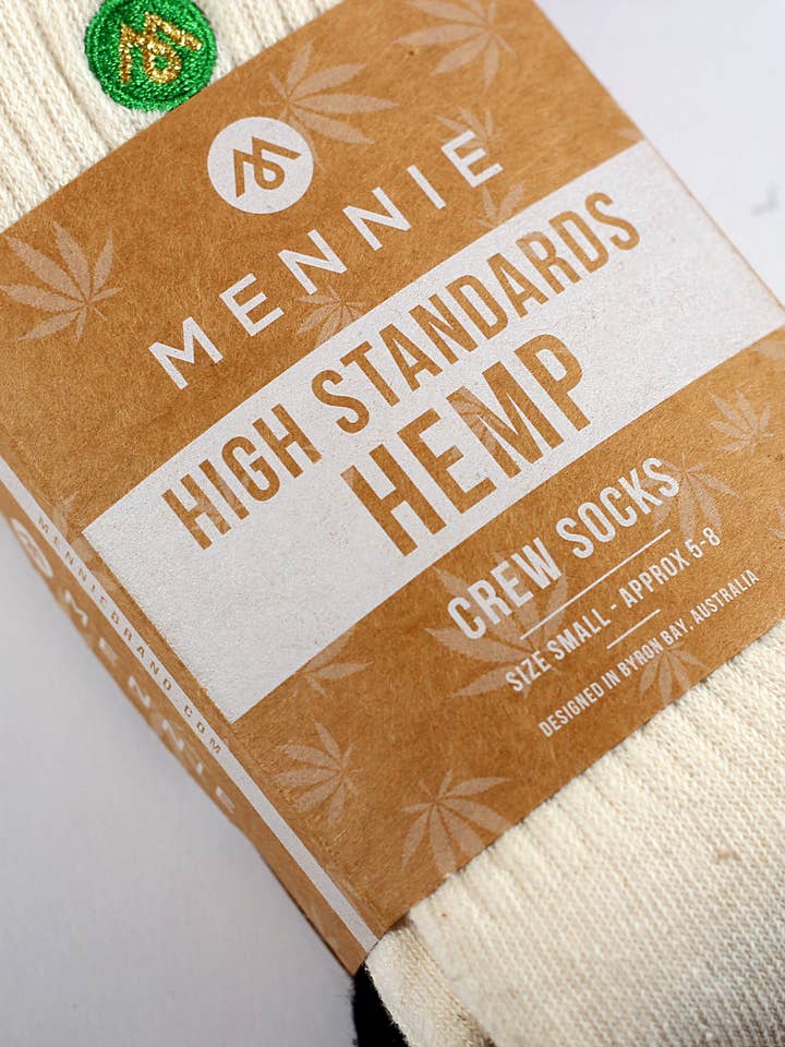 HIGH STANDARDS HEMP SOCKS-2 PAIR PACK for wholesale on Faire2