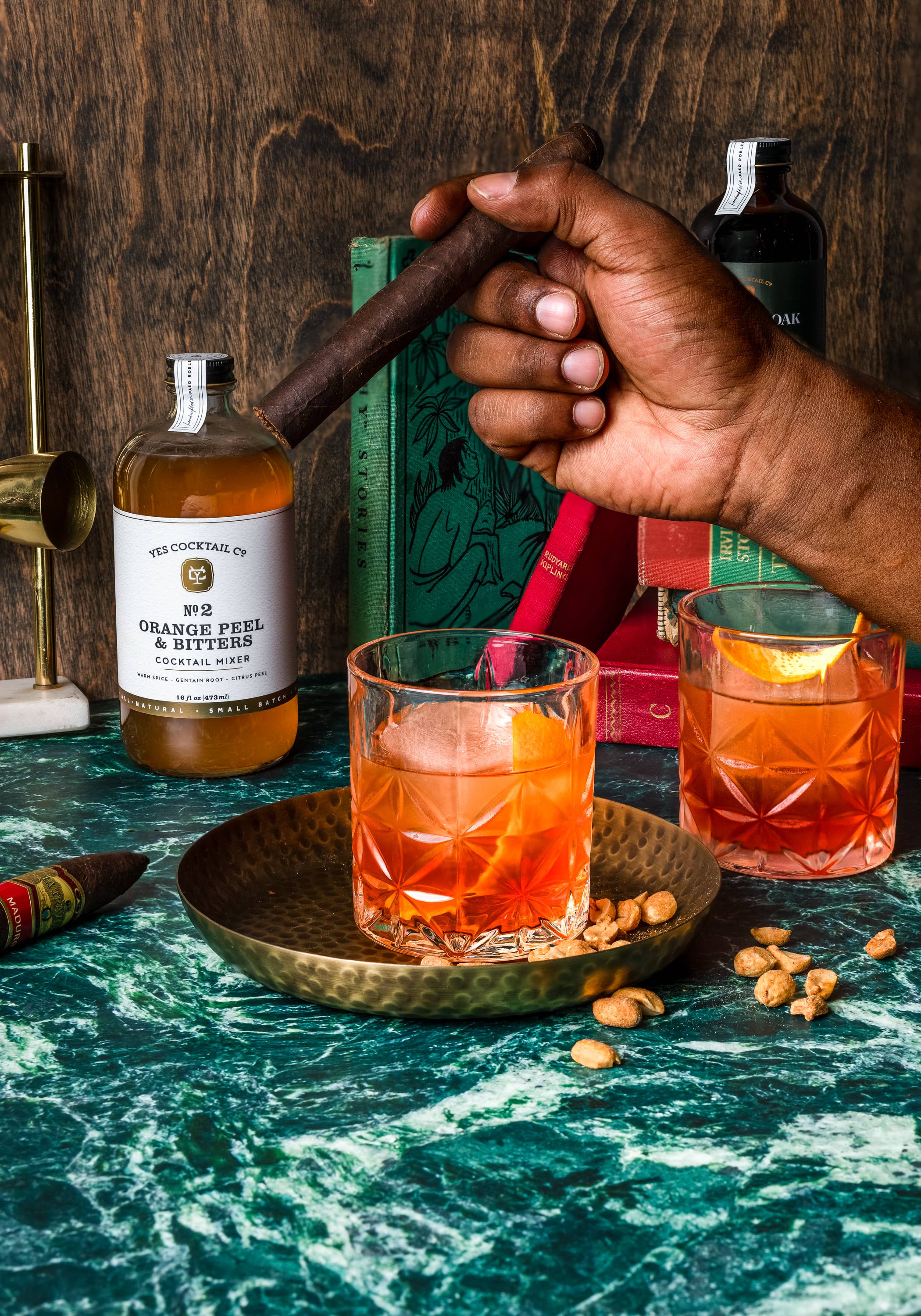 Yes Cocktail Co – Mistura de coquetel/xarope por atacado – Misturador de coquetel de casca de laranja e amargo10