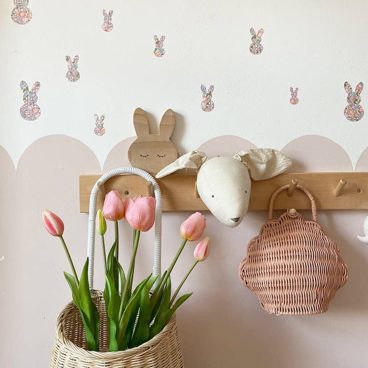 Liberty Bunny Wall Decals for wholesale by Bunny and Bear Studio