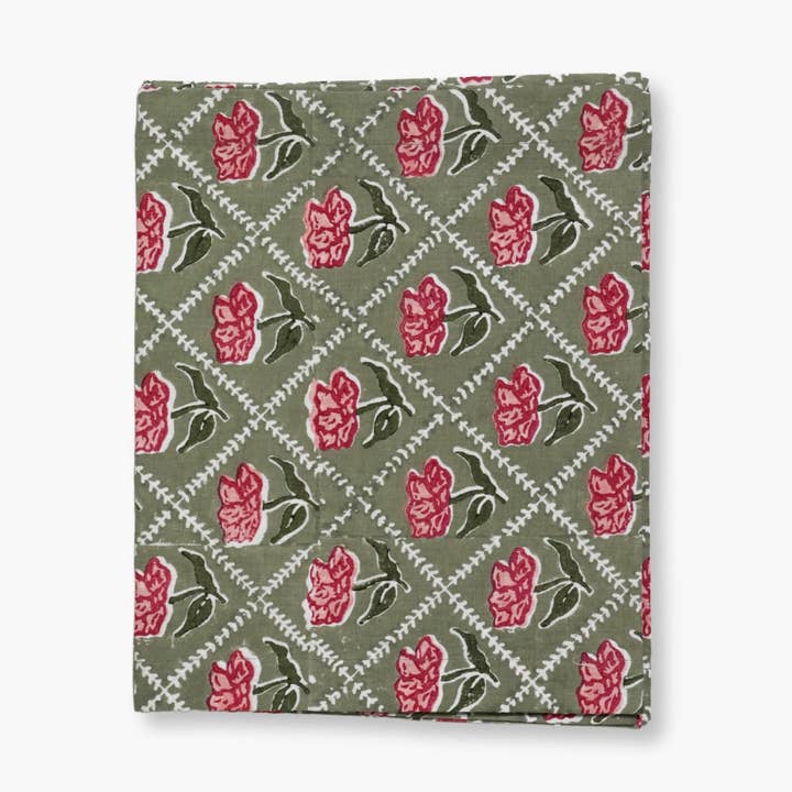 Noor Pure Linen Table Runner for wholesale by Banyan & Birch