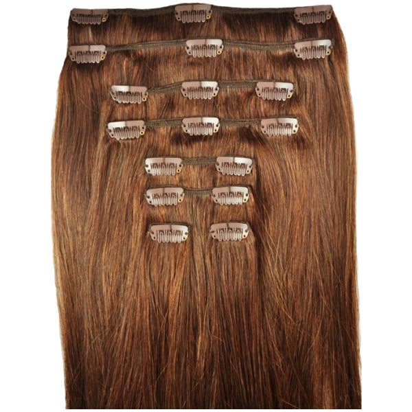 Le Angelique – wholesale Hårförlängningar – Hårförlängningar - Sugar&spice #6 Chestnut Brown1