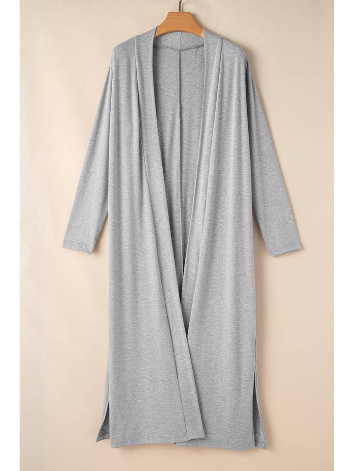 Aapparella - Wholesale Lounge Set - Women's - Cozy Maxi Cardigan and Pants Lounge Set | S-XL