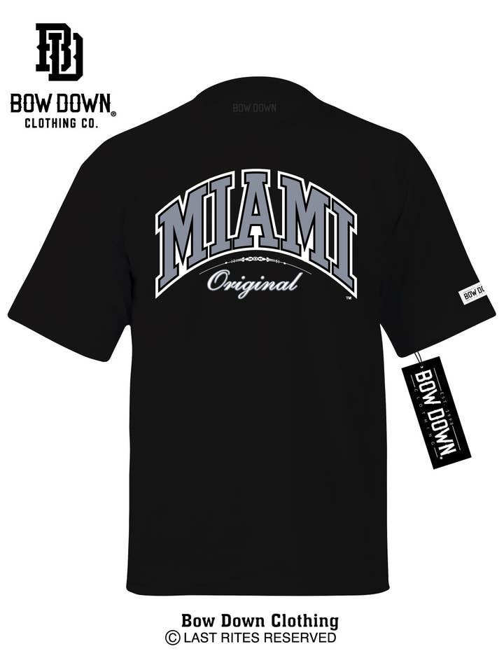 Miami College for wholesale by Bow Down Clothing