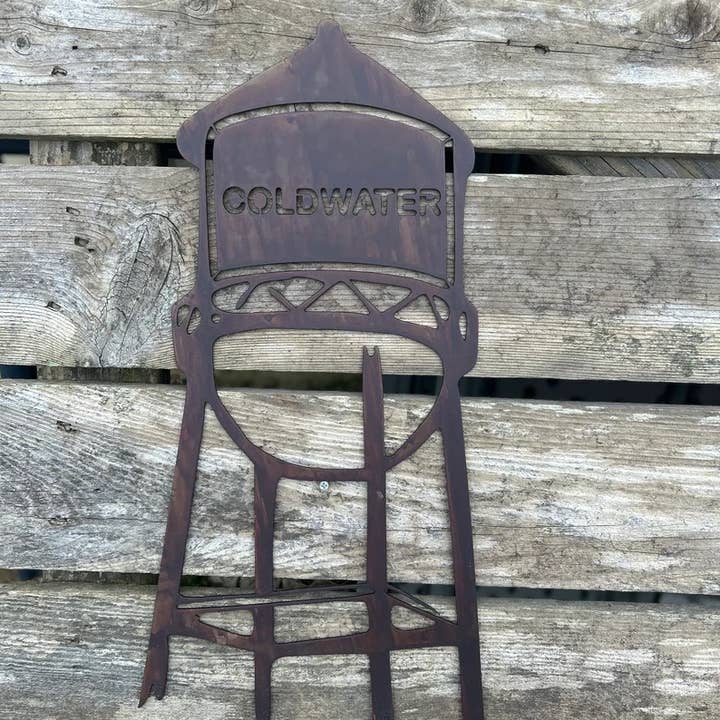 Slinging Sparks Metal Work LLC - Venta al por mayor Letreros de exterior - Letrero de metal personalizado con nombre de ciudad/pueblo, letrero con nombre de ciudad1