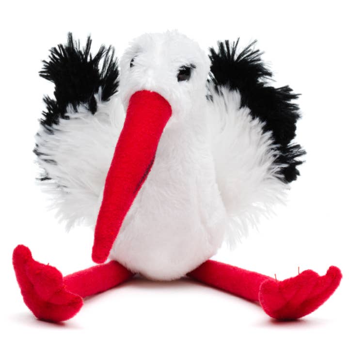 Uni Toys - Wholesale Stuffed/Plush Toy - Kids & Baby - Stork Plushie - 19 cm (height)