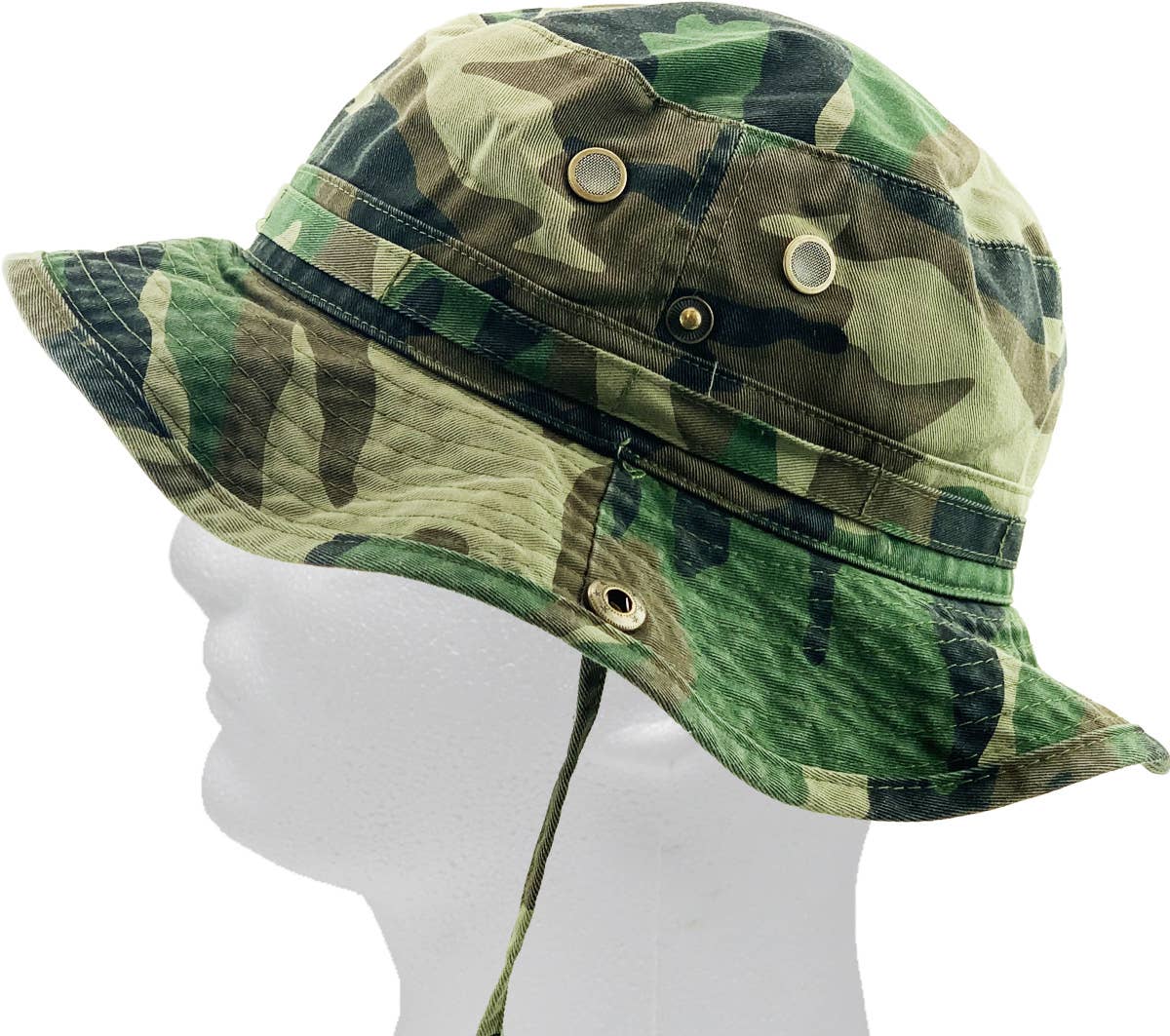 KBETHOS - Wholesale Bucket hat – Unisex - Solid Boonie Hat With String (Fitted)6