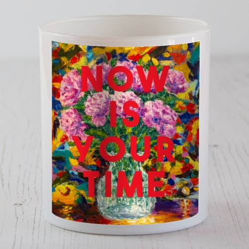 ART WOW - Wholesale Jar/filled candle - Scented Candles 'Now Is Your Time'3