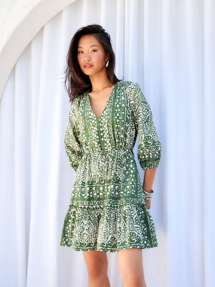 Tasha Tiered Dress for wholesale by Fifteen Twenty